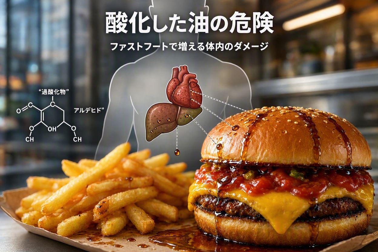 ファストフードの油に潜むリスク