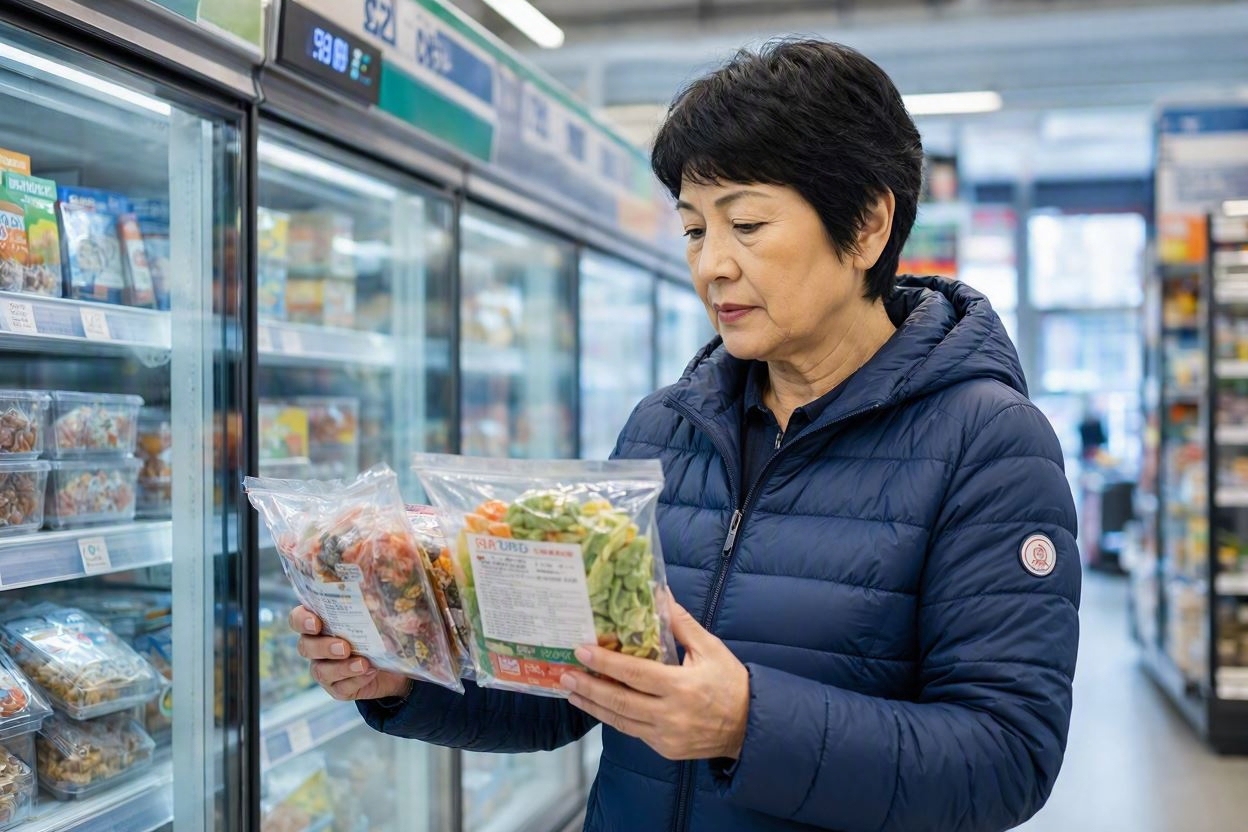 冷凍食品の安全な選び方