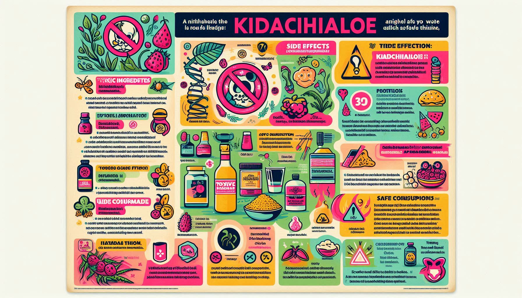 キダチアロエの毒性成分と副作用:安全な利用のために避けるべき摂取方法を解説