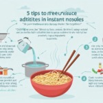 インスタントラーメンの添加物を減らす5つのコツ