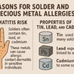 ハンダや貴金属 アレルギー が起きる理由