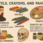 パステル・クレヨン・絵具 成分