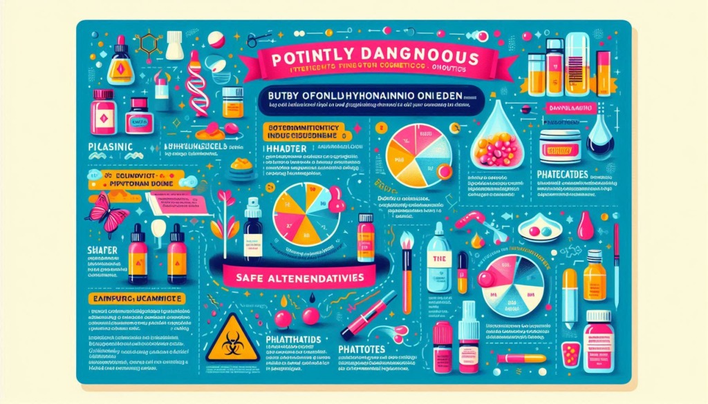 化粧品の危険な成分を徹底解明！ブチルヒドロキシアニソール、フタル酸エステル類など環境ホルモンのリスクと安全な選び方