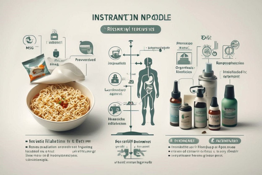 インスタントラーメンの添加物と農薬を比べるとどちらが体に害が大きいか